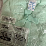 Unworn vintage St Michael mint green bed jacket cardigan